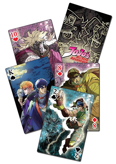 Dive into the Action with Jojo Magic Playing Cards: A Deck for Every Adventure